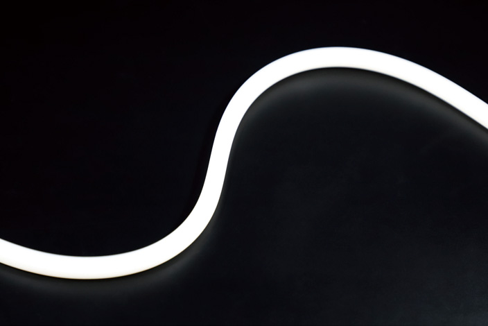 10x10mm curve top view neon light