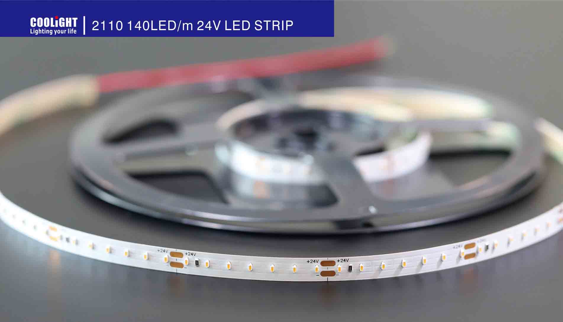 2110 140led/m 24v led strip