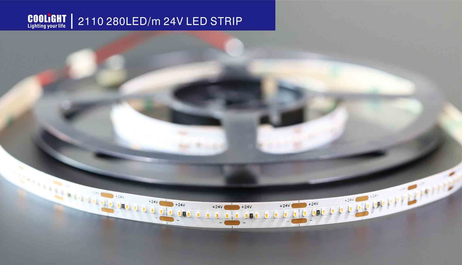 2110 280led/m 24v led strip