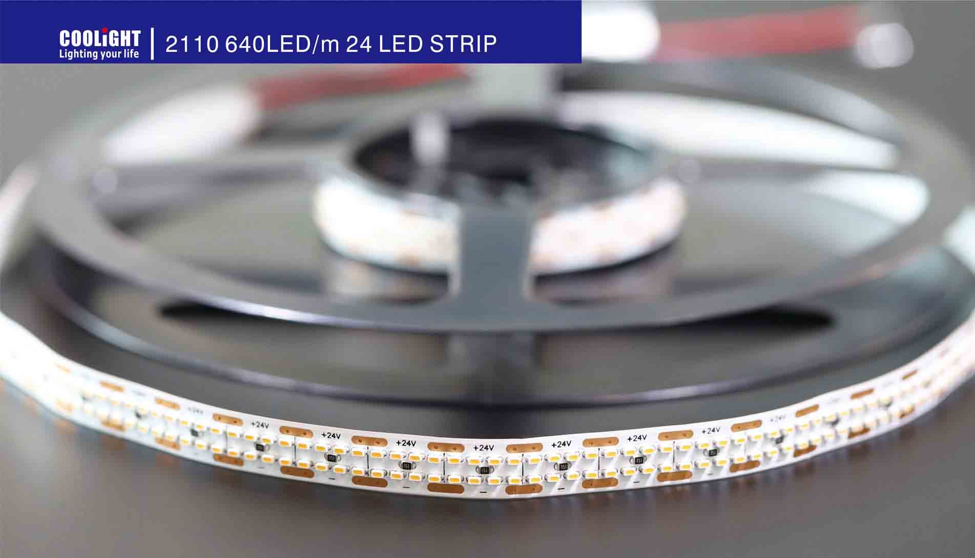 2110 640led/m 24v led strip