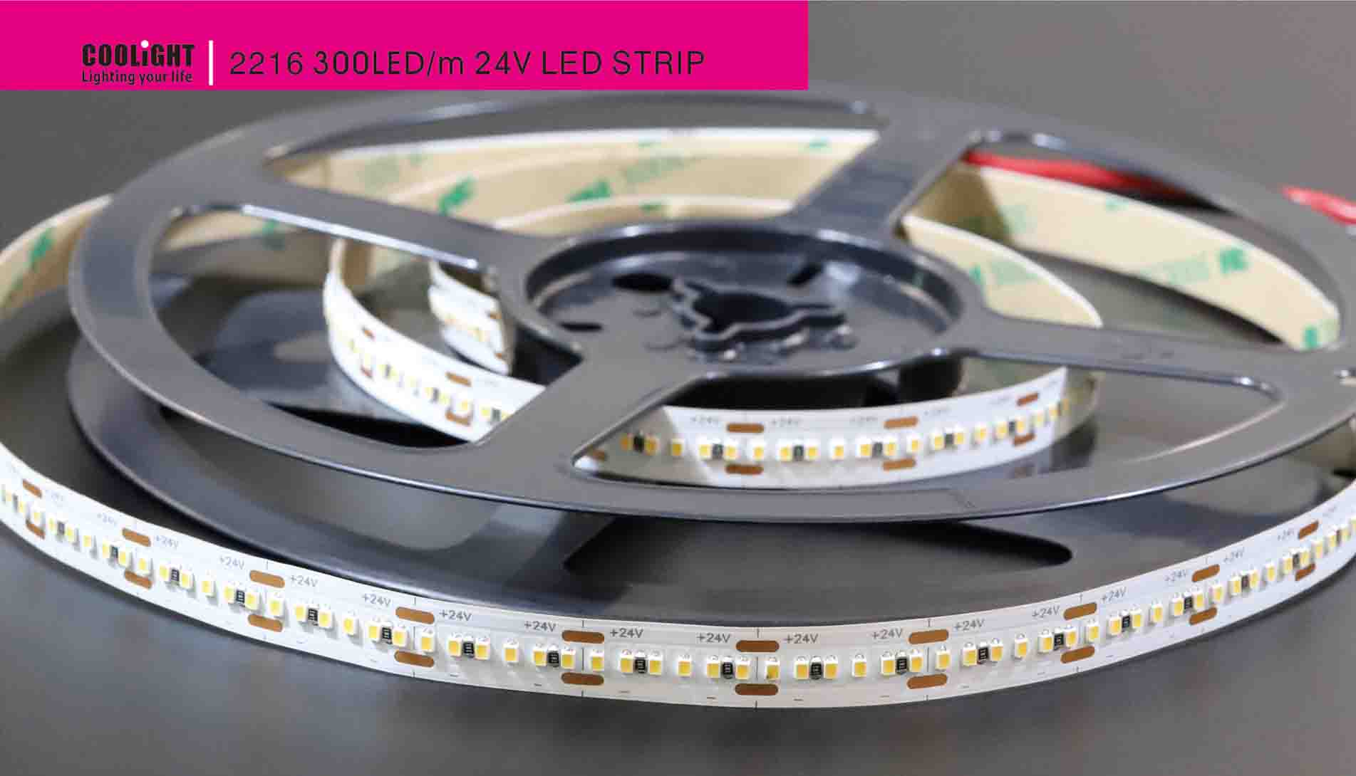 2216 300led/m 24v led strip