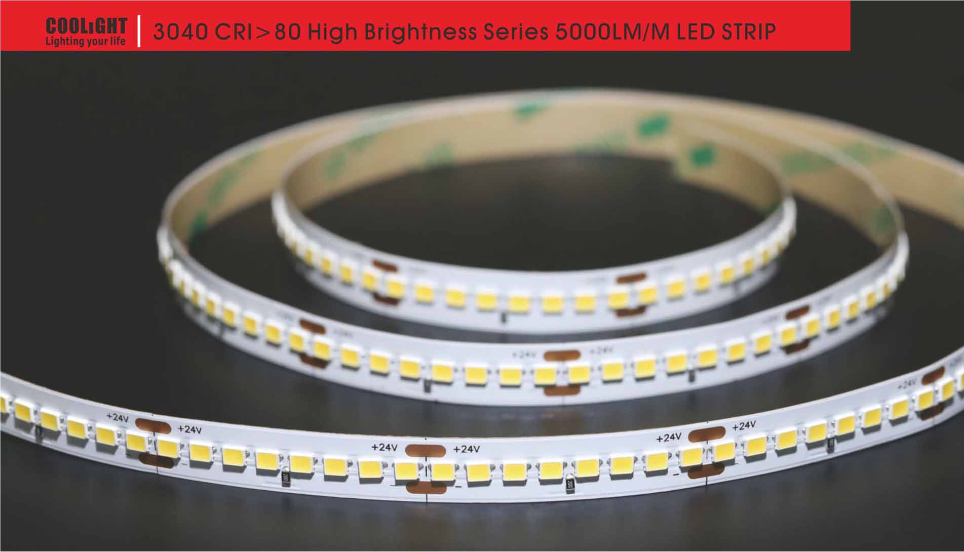 3040 192led/m 24v 34w led strip