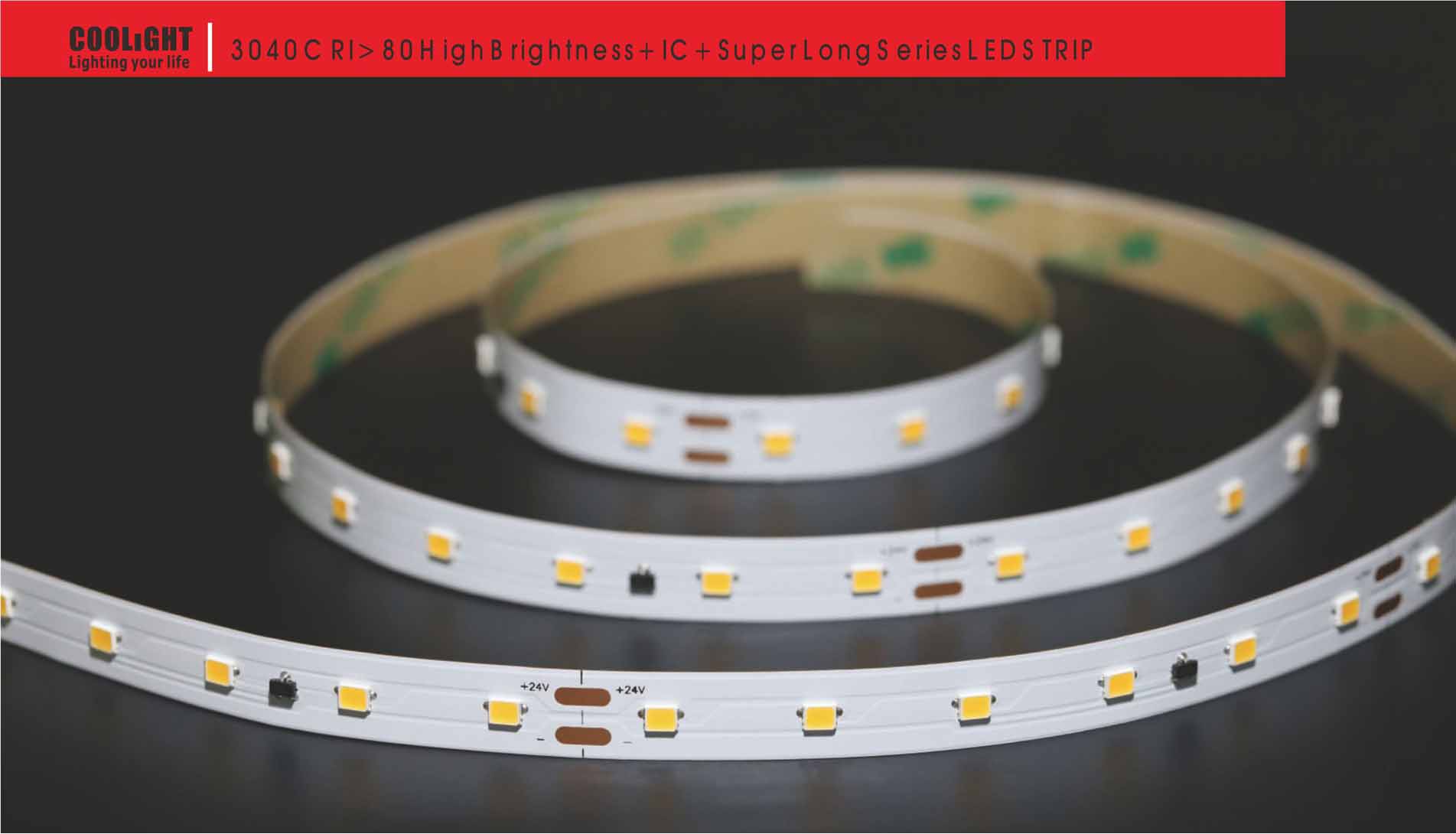 3040 60led/m 24v 4.8w led strip