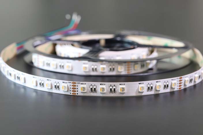 5050 60led/m 24v rgb+w led strip