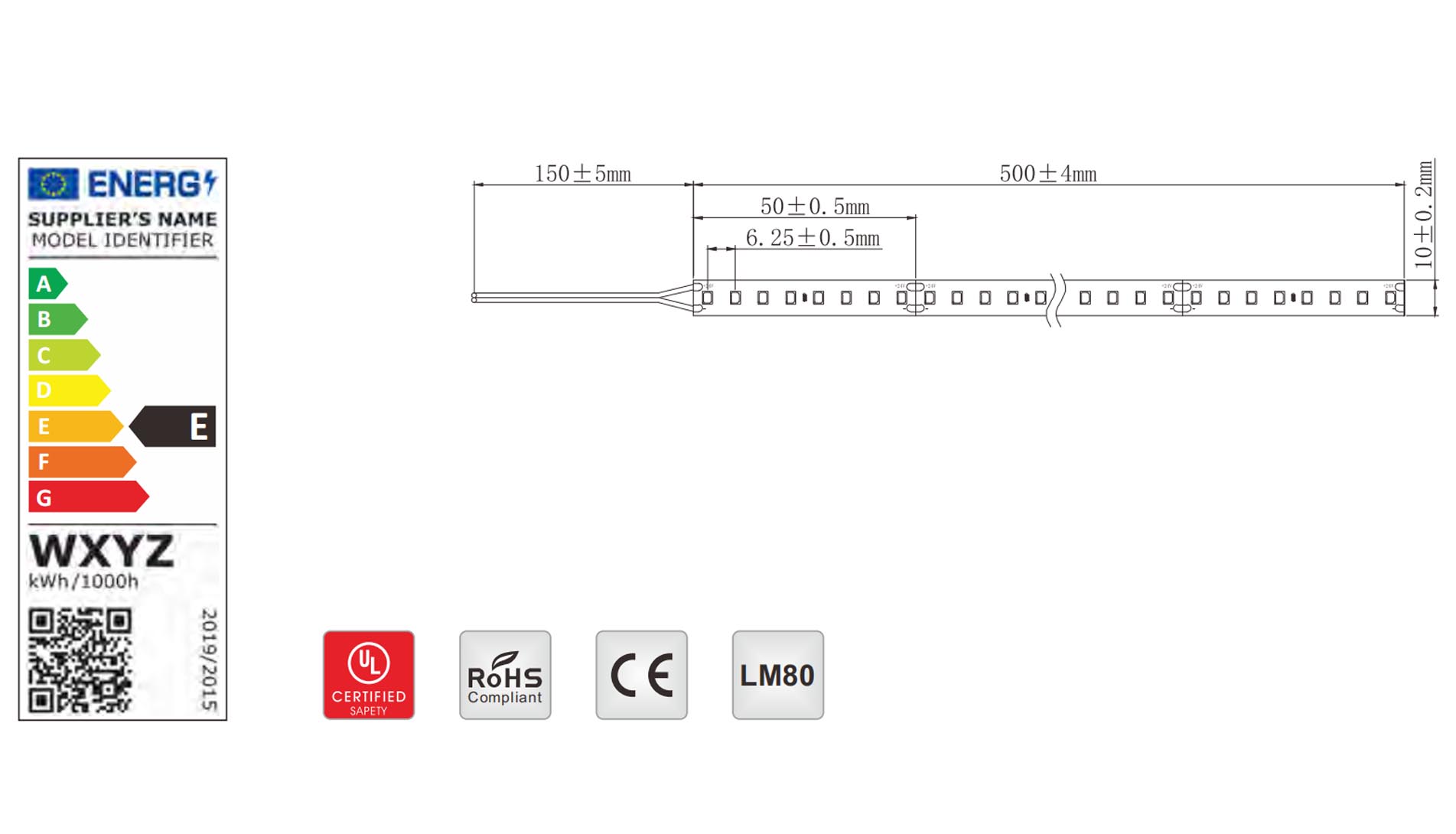 2835 cri80 160led 14.4w