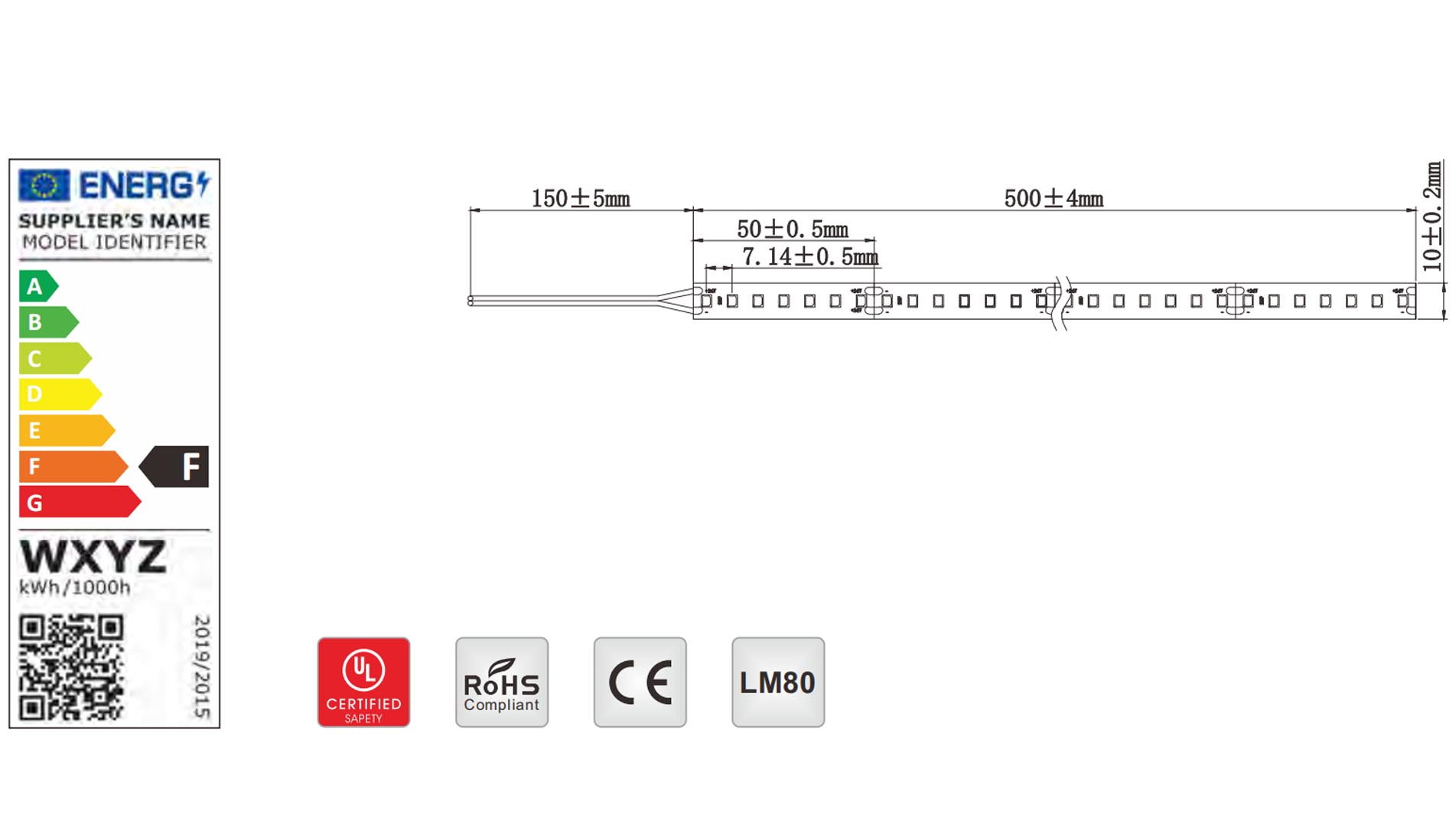 2216 cri90 280led 19.2w 2