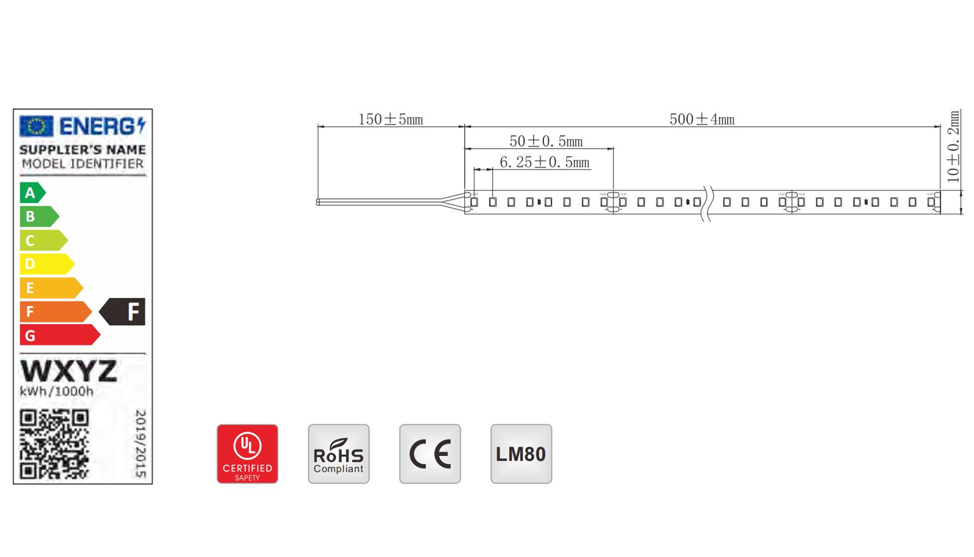 2835 cri90 160led 14.4w 2