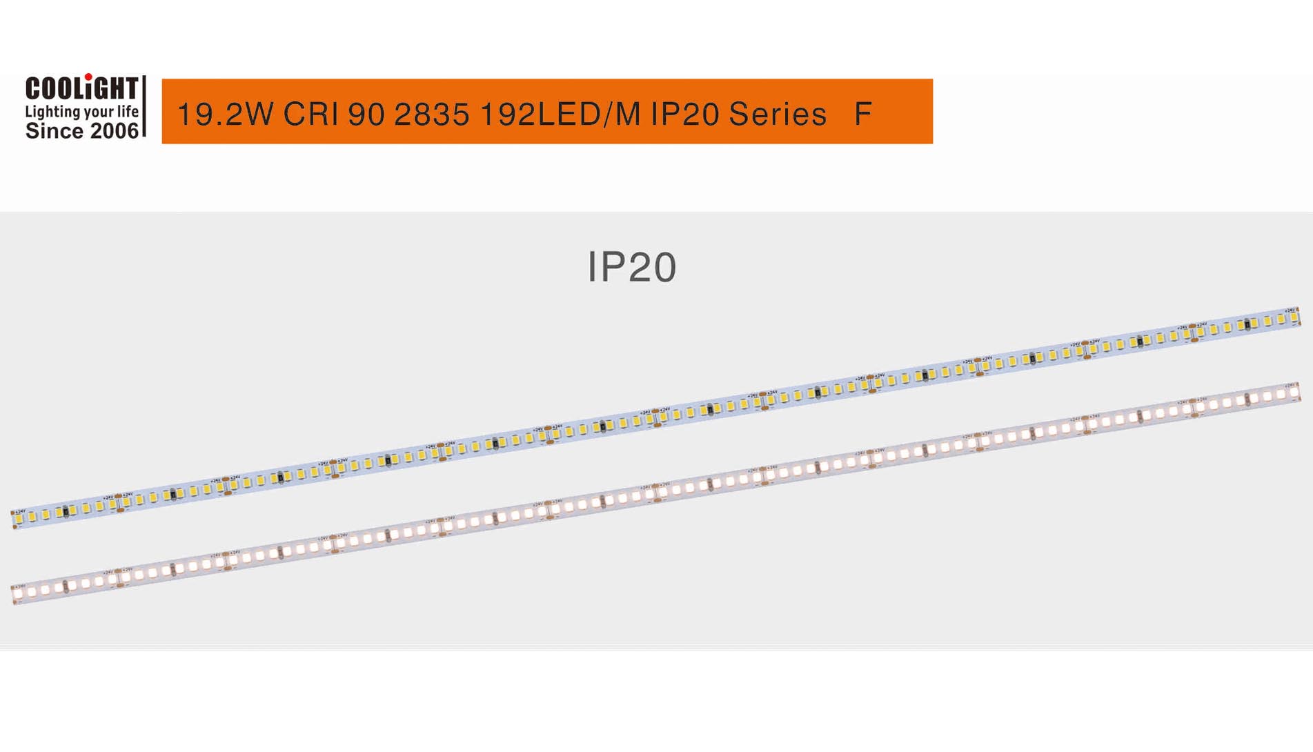 2835 cri90 192led 19.2w 1