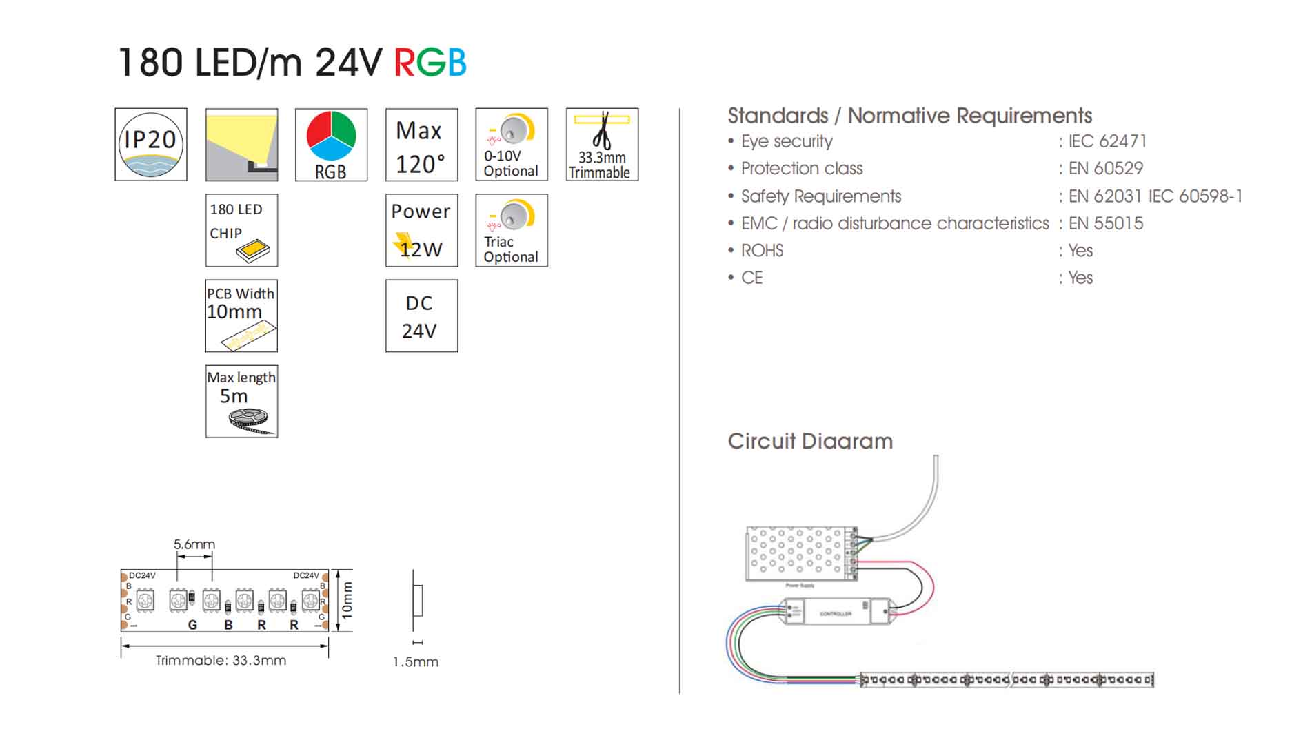 2835rgb 180 led 2