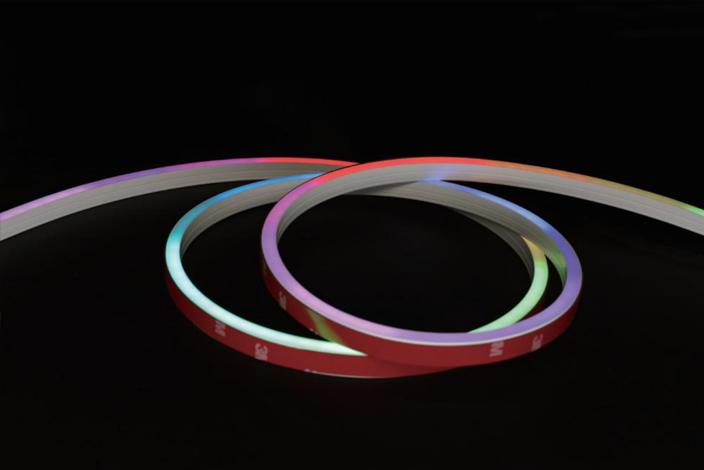 6.5x11mm side view rgb digital chasing neon light